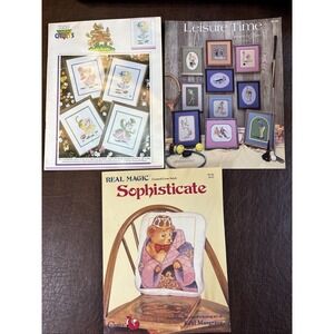 Vintage Real Magic, Sophisticate, Leisure Time, Color Charts, Crosstitch Pattern